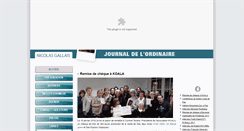 Desktop Screenshot of nicolasgallais.com